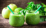 Illustrative: A green shake, like the ones in the diet developed by Prof. Iris Shai (id-art via iStock by Getty Images)