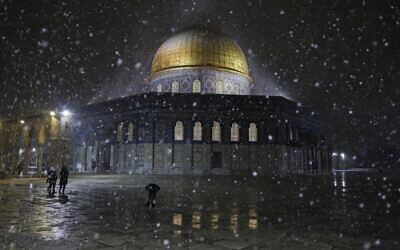 snow in Jerusalem | The Times of Israel