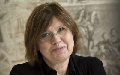 Barbara Engelking, a prominent Polish historian. (Yad Vashem via AP)
