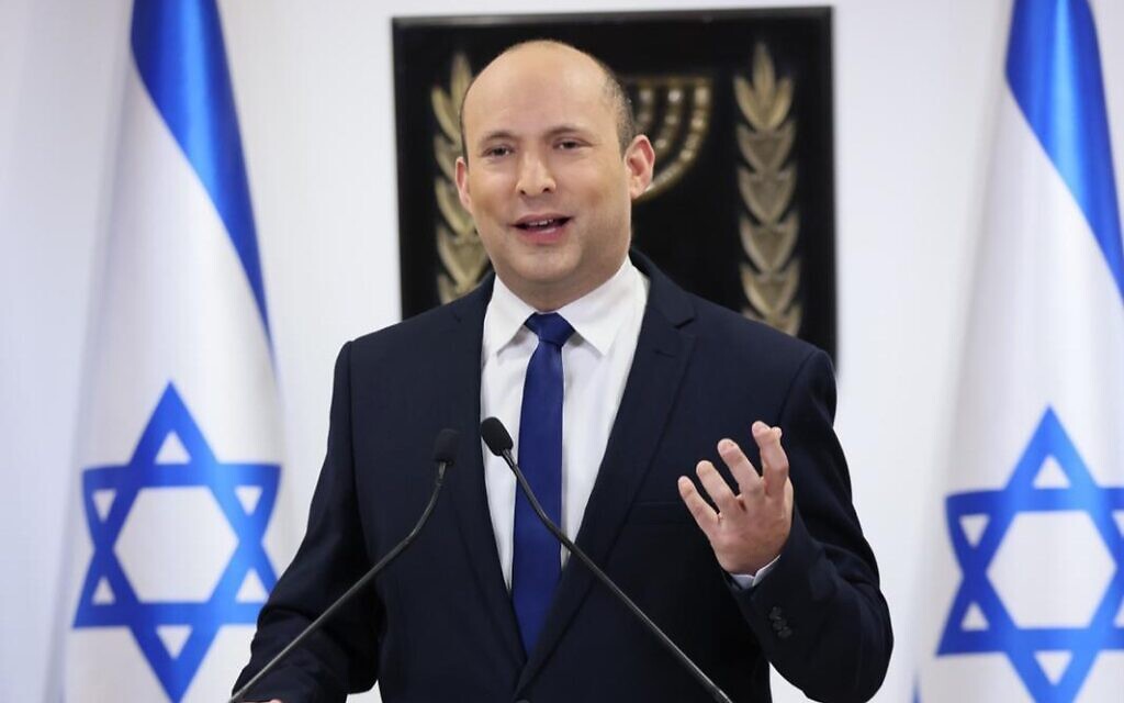 TV: Center-left can support Bennett for PM if necessary to avoid majority of Netanyahu