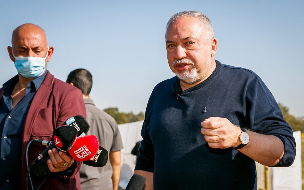 Unveiling party slate, Liberman vows not to enter coalition with ultra-Orthodox - Vimarsana News