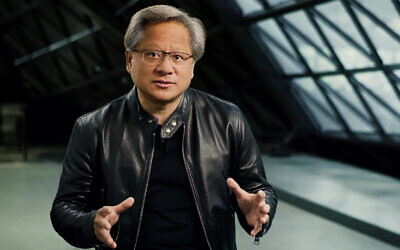 Jensen Huang, CEO and co-founder of US chip maker Nvidia. (Courtesy)
