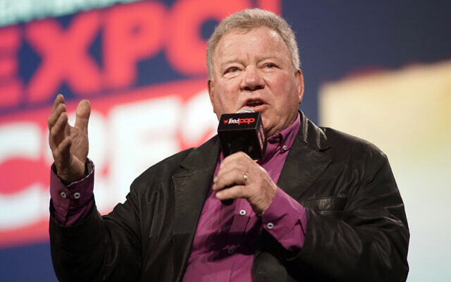 William Shatner participates in the 'William Shatner Spotlight' panel at C2E2 at McCormick Place, on Sunday, March 1, 2020, in Chicago. (Rob Grabowski/Invision/AP)