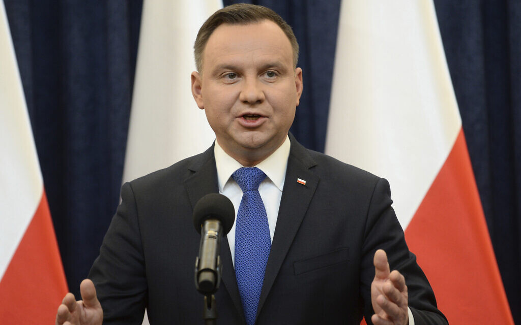 Polish writer charged for calling president a 'moron', Poland