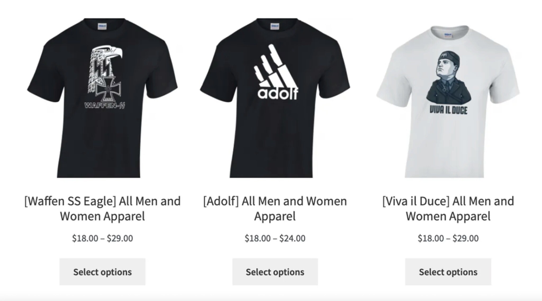 Bay Area anti-Semite is selling Hitler T-shirts online Times of Israel