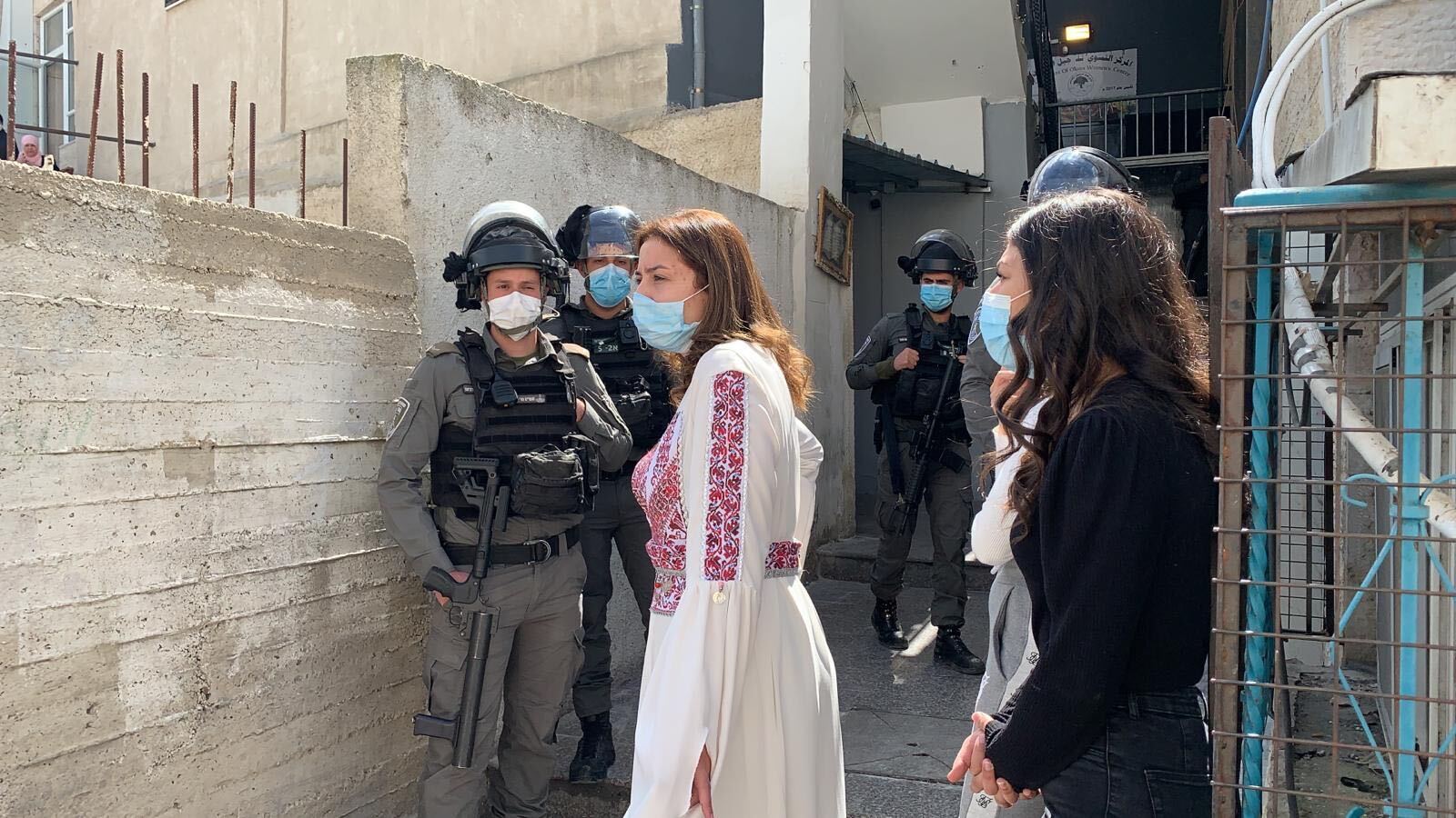 police israel jerusalem east international event 2021 illegal break tur close down center courtesy march