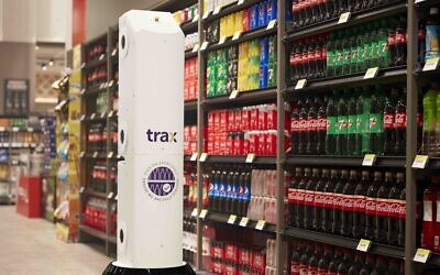 Trax uses computer vision technology to scan shelves in stores and identify what is needed (Courtesy)