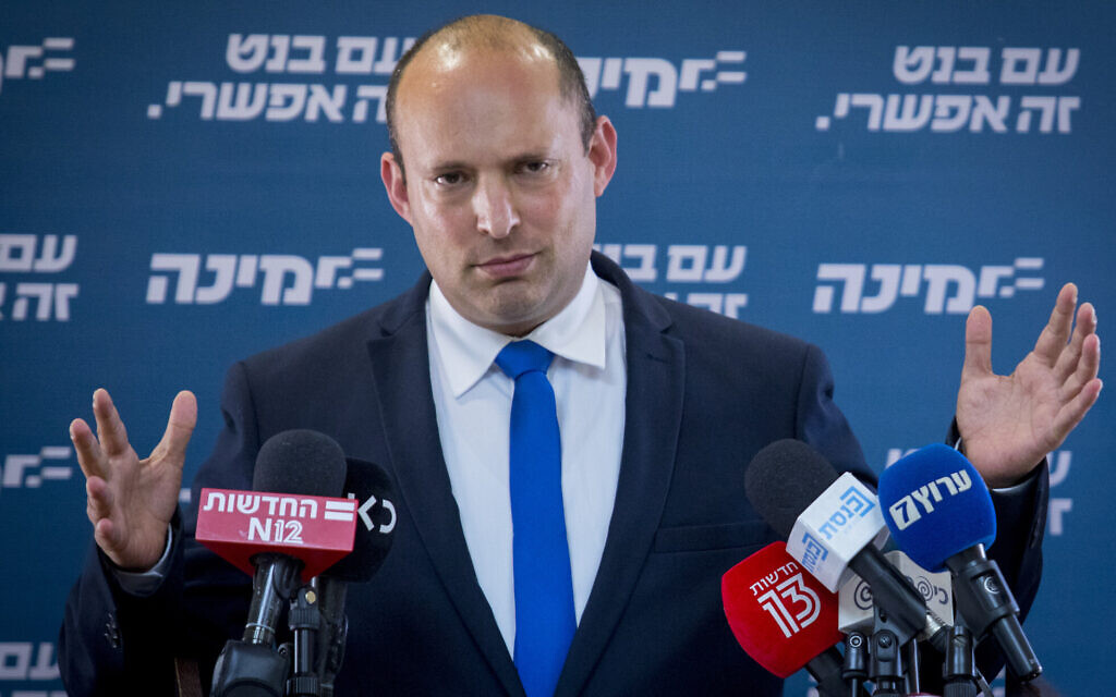 Bennett says Likud can count on his party to support a right-wing government