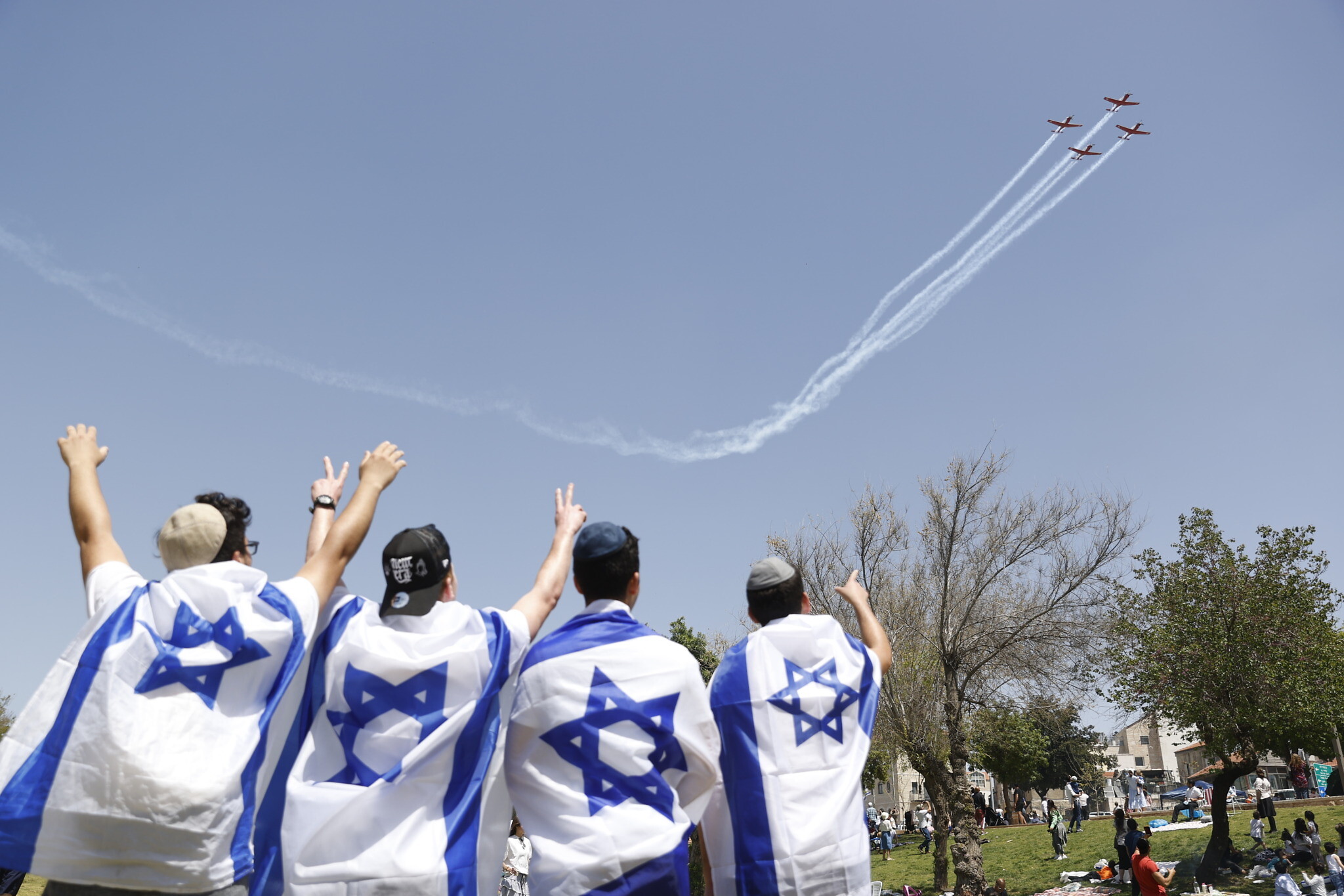 Israel celebrates 73rd Independence Day with Air Force flyby The