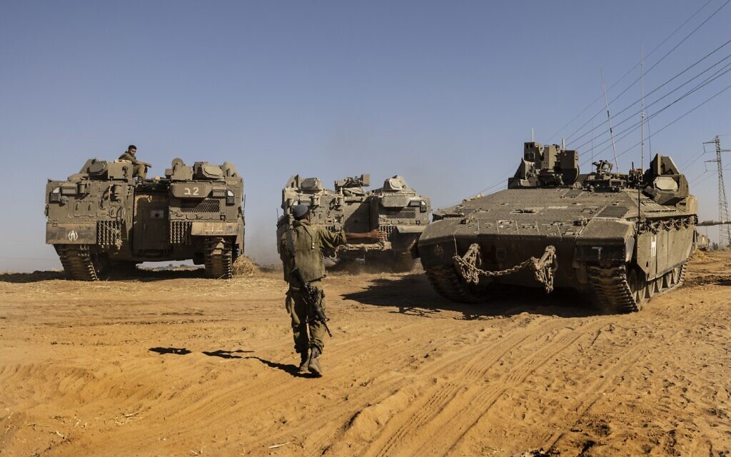 Izraēlas armija pie Gazas robežas veic divu dienu mācības