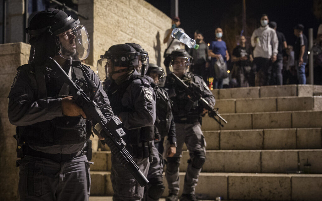 Police on high alert after Palestinian riots in Jerusalem, Gaza rocket fire - Vimarsana News