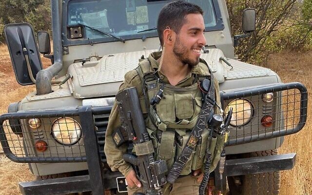 Staff Sgt. Omer Tabib, 21, from the Nahal Infantry Brigade, who was killed when an anti-tank guided missile struck his jeep north of the Gaza Strip on May 12, 2021. (Israel Defense Forces)