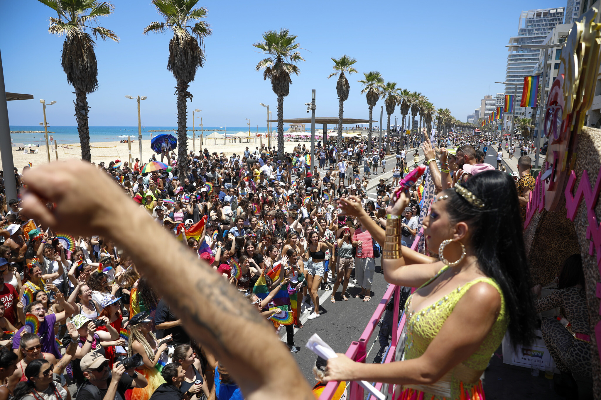Tel Aviv Pride Parade returns with fanfare after last year's COVID