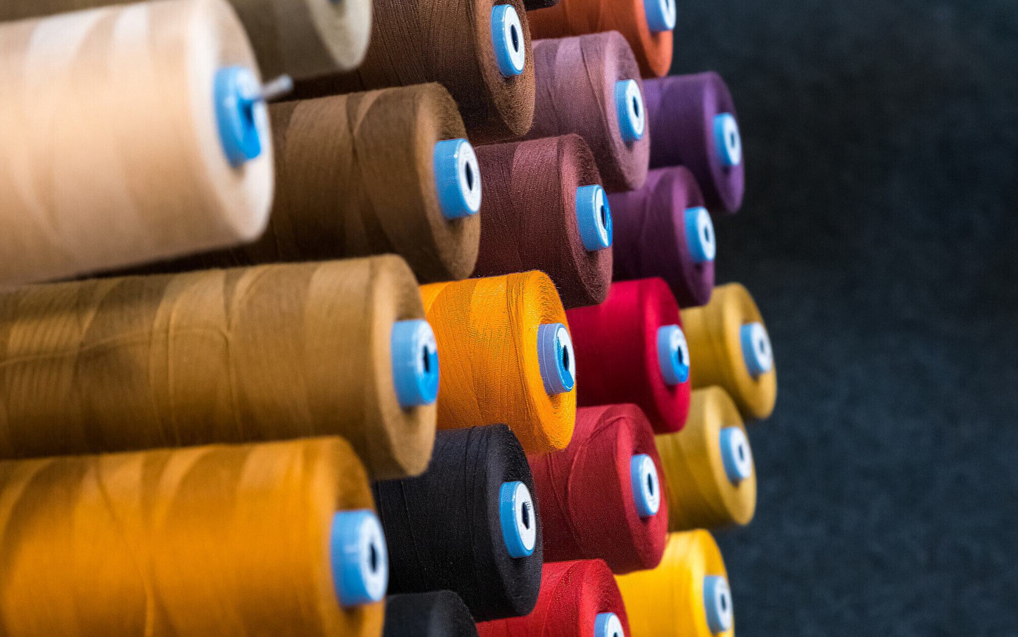 Multicolored Yarn Roll Stock Photo - Download Image Now - Thread
