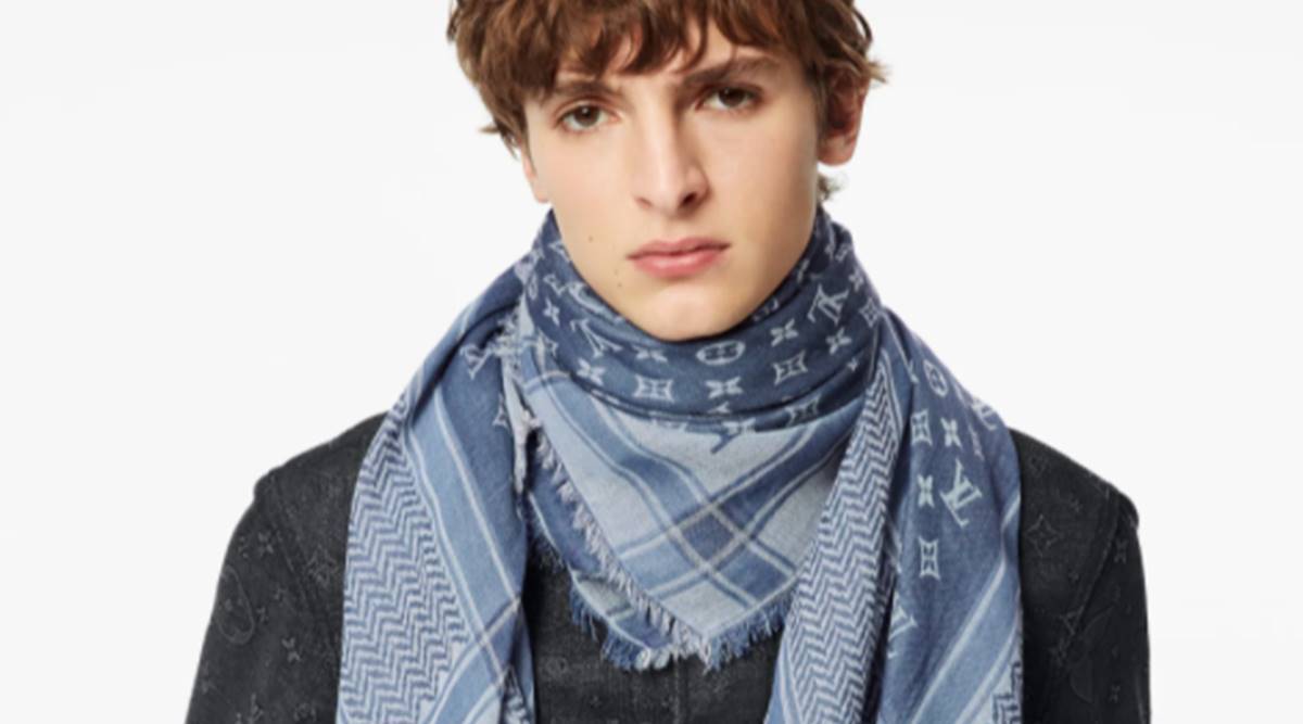 LOUIS VUITTON  Louis vuitton scarf, Vuitton outfit, Lv scarf