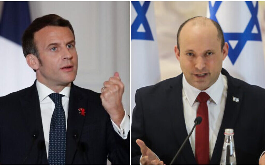 Photo of Macron demande à Bennett de s’assurer qu’Israël traite les allégations d’OSN – rapport