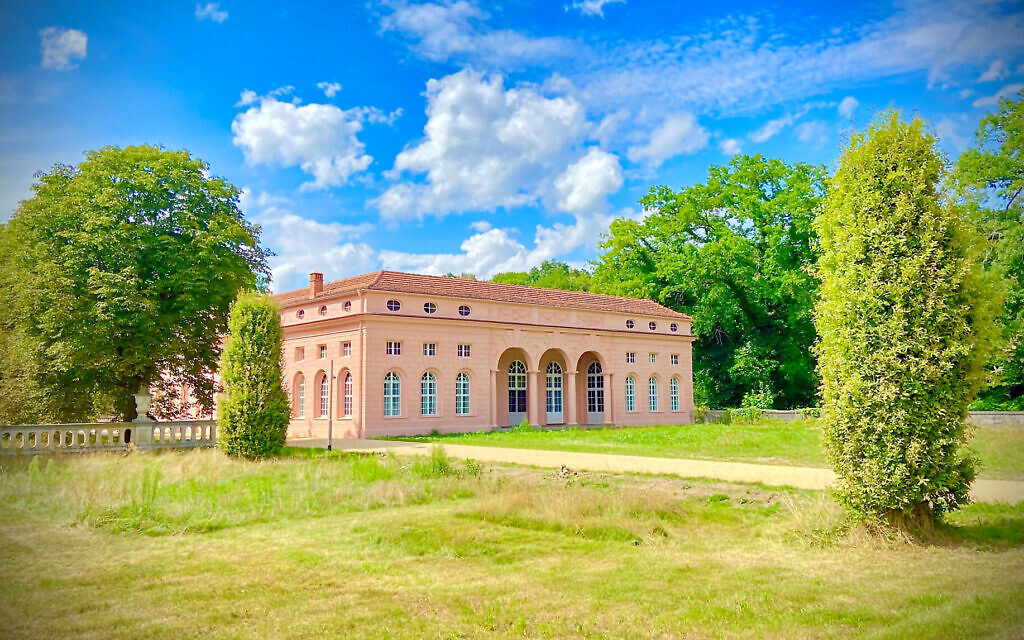 A view of the European Center for Jewish Learning in Sanssouci Park, Potsdam. (Walter Homolka/ via JTA)