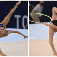 Israeli rhythmic gymnast Ashram in lead after three routines at Olympic  final