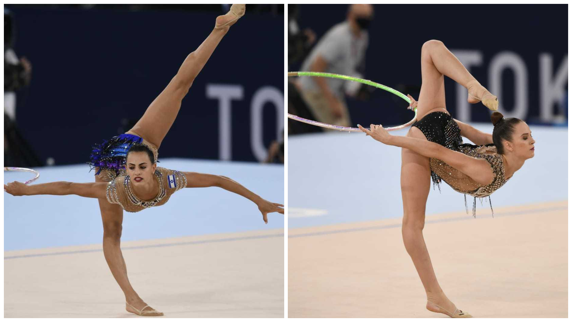 Israel S Two Medal Hope Rhythmic Gymnasts Advance To Saturday S Olympic Finals The Times Of Israel