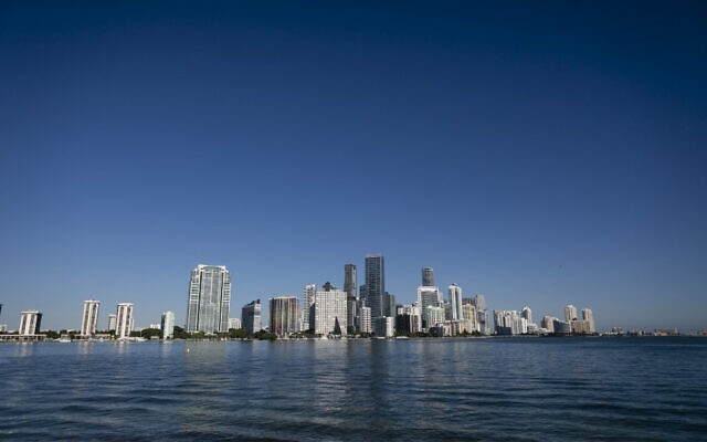 Miami, Florida, on January 10, 2021. (Eva Marie Uzcategui/AFP)