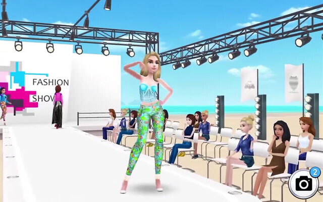 A screenshot from the trailer for Super Stylist, a leading game from Israeli studio CrazyLabs. (Screenshot/YouTube)