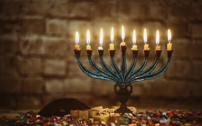 Illustrative: A Hanukkah menorah. (iStock by Getty Images)