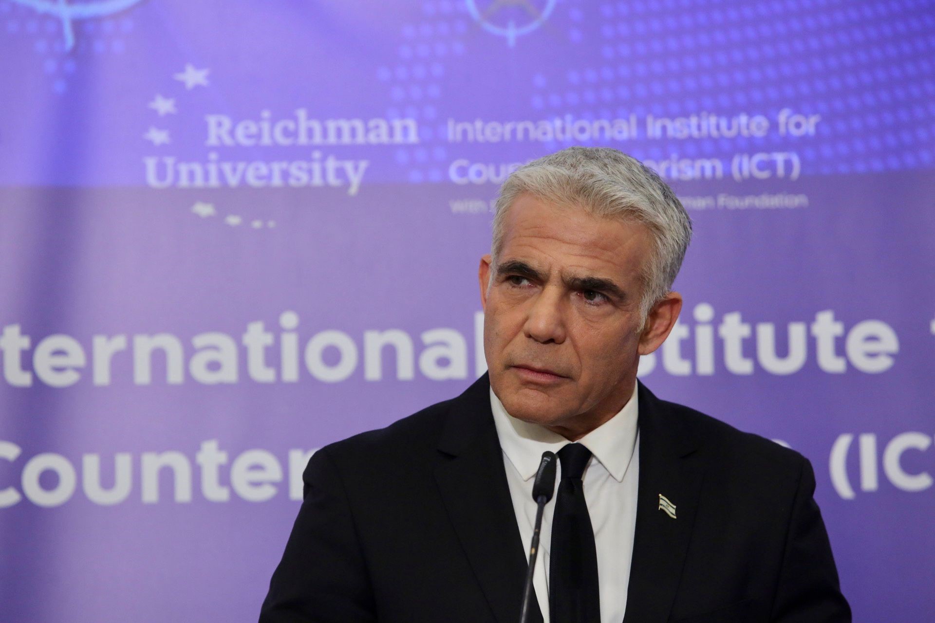 Lapid: Best option for post-Hamas Gaza is a return to Palestinian