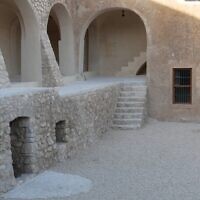 The reconstructed tomb of Nahum. (Courtesy Adam Tiffen)