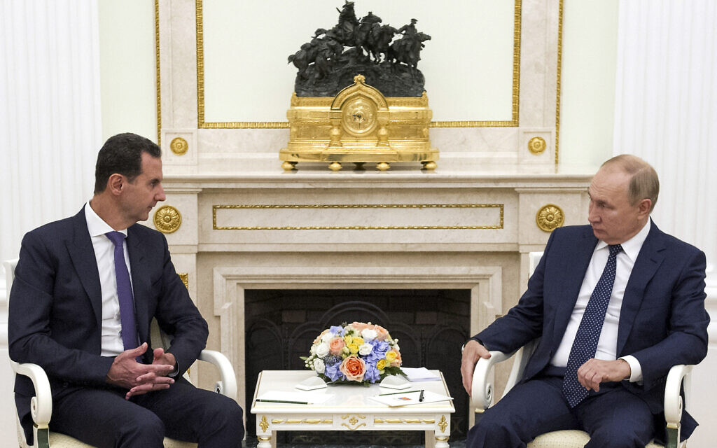 world News  Syria’s Assad arrives in Moscow ahead of meeting with Putin