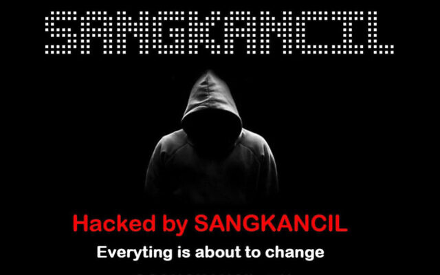 An image released by a hacker called Sangkancil claiming a breach of Israelis' personal information. (Courtesy)