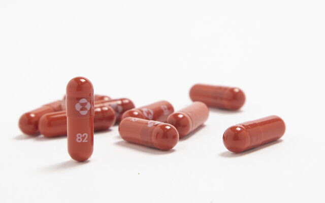 This undated image provided by Merck & Co. shows its new antiviral medication. (Merck & Co. via AP)