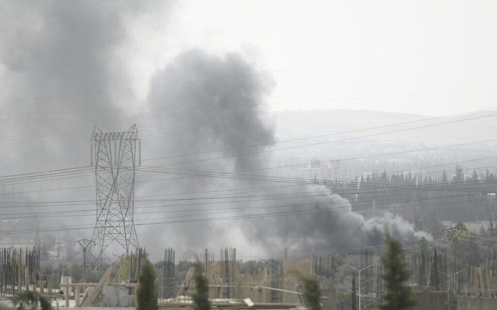 Israel said to hit targets near Damascus in rare daytime Syria strike - Vimarsana News