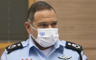 Police Commissioner Kobi Shabtai appears at the Knesset on September 13, 2021. (Olivier Fitoussi/Flash90)