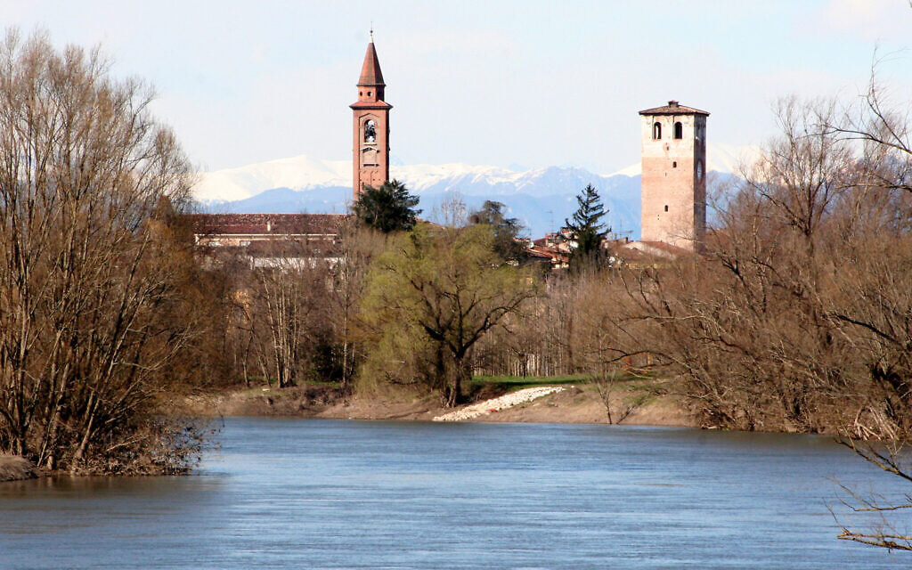 The towers and river in Canneto sull'Oglio. (Sergio Scalvini)