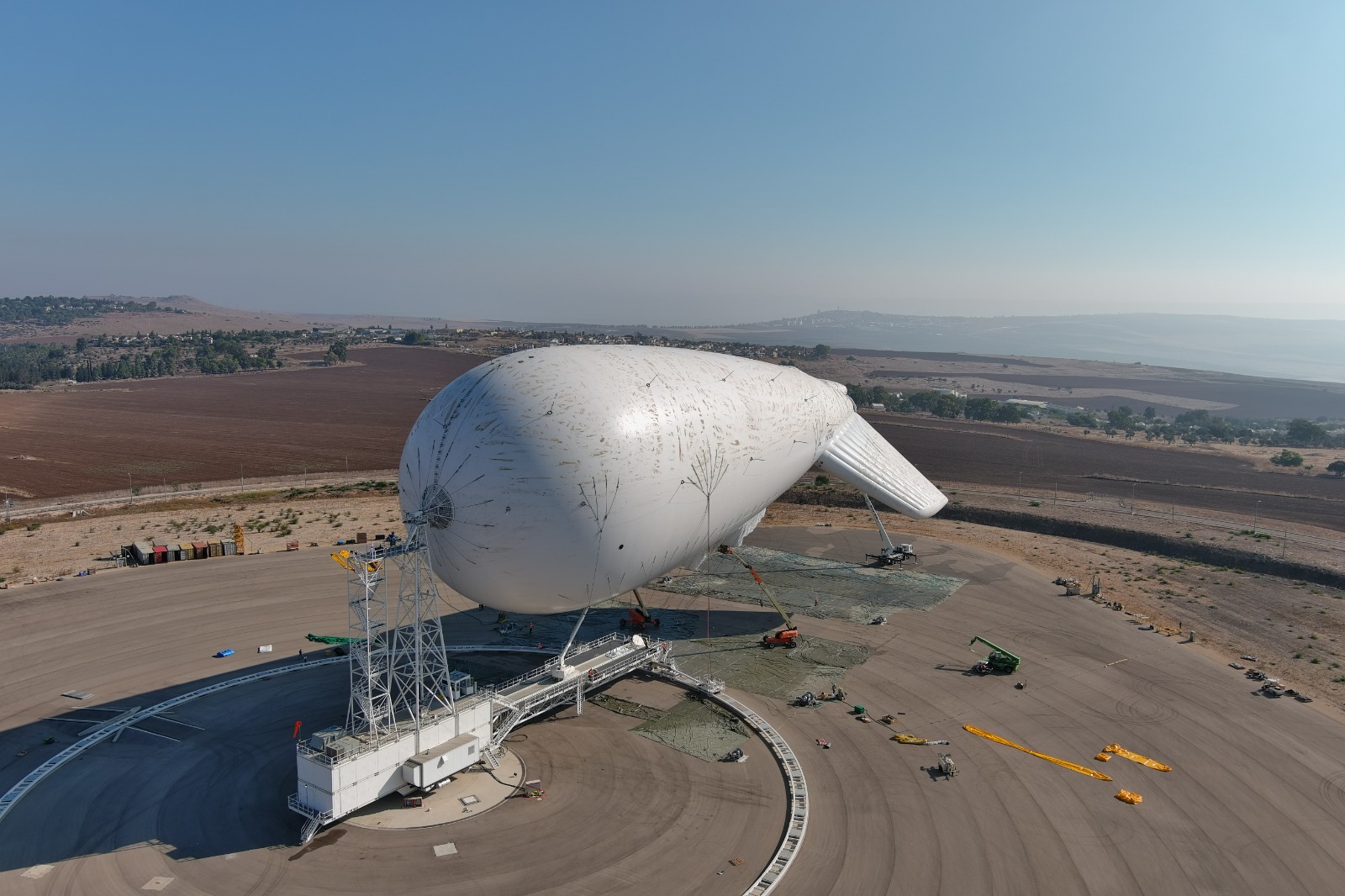 Israel prepares to launch giant missile-detecting balloon over north | The  Times of Israel