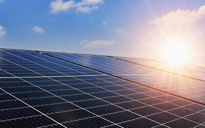 Solar panels. (lovelyday12, iStock at Getty Images)