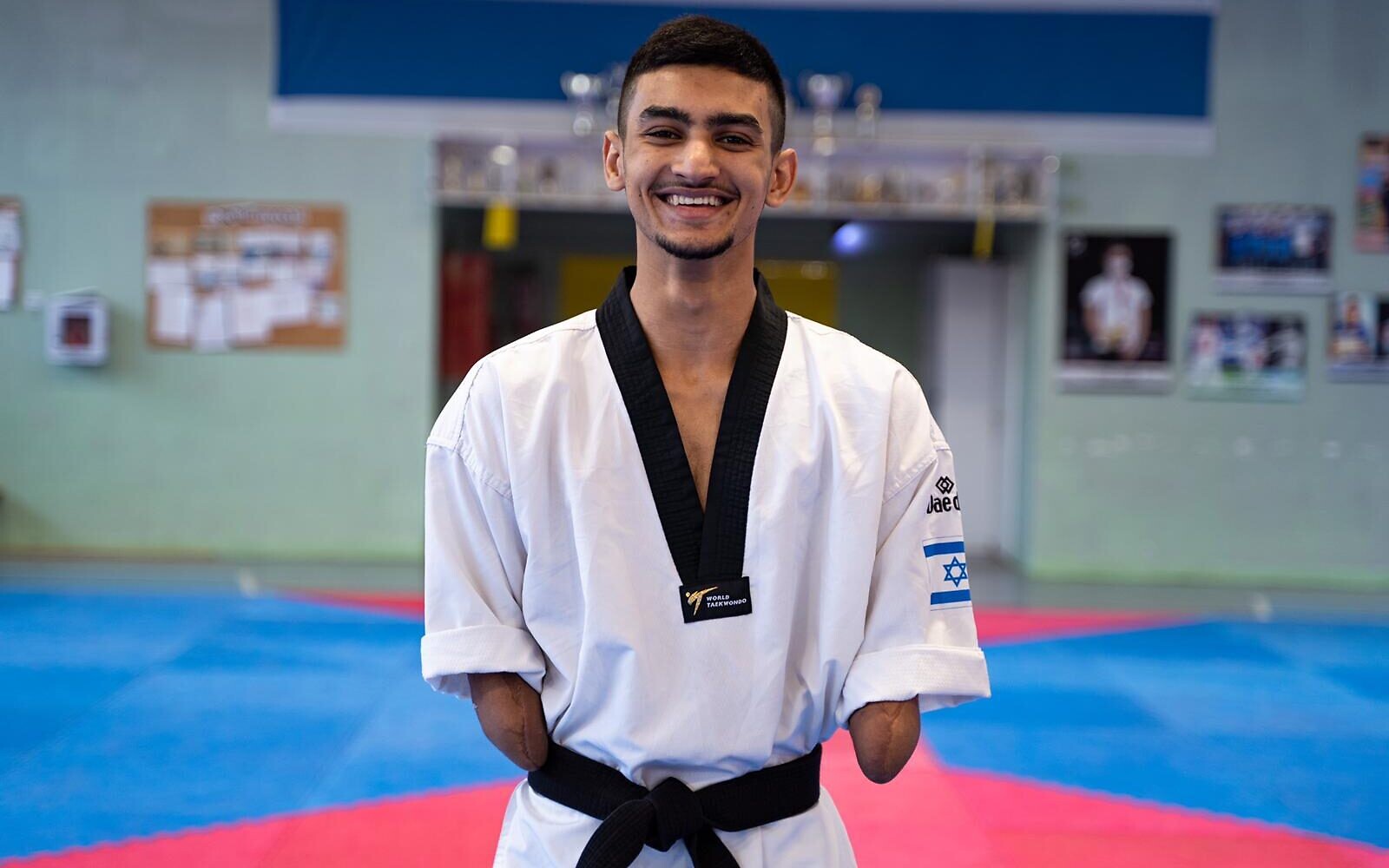 Israeli lost both hands aged 13 takes gold at World Para Taekwondo | The Times of