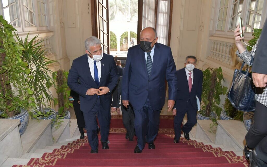 وزير الخارجية المصري يحضر القمة “التاريخية” القادمة لاتفاق إبراهيم في إسرائيل