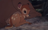 A screenshot of the 1942 animated film 'Bambi.' (Screenshot/Youtube)