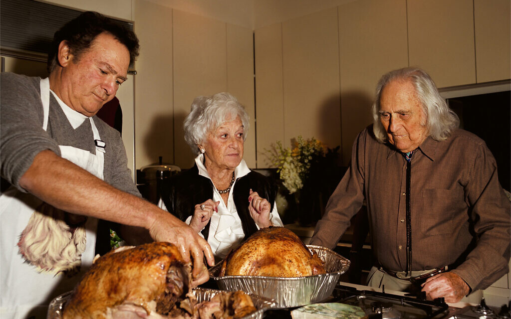 'Dad carving the turkey,' 2004. (Gillian Laub)
