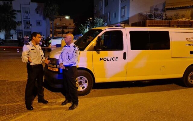 Beersheba police. (Courtesy: Police Spokesperson)