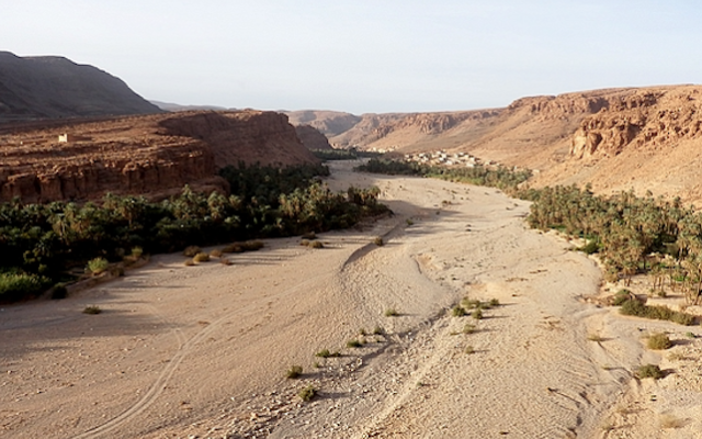 A view from Tamanart, Morocco. (Marokko-erfahren/Wikimedia Commons via JTA)