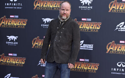 Joss Whedon arrives at the world premiere of 'Avengers: Infinity War' in Los Angeles, April 23, 2018. (Jordan Strauss/Invision/AP)