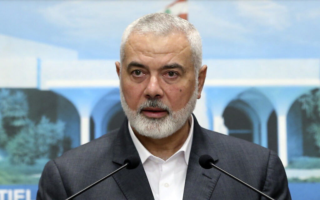 Hamas chief Haniyeh calls on Gazans to ignore IDF calls to evacuate