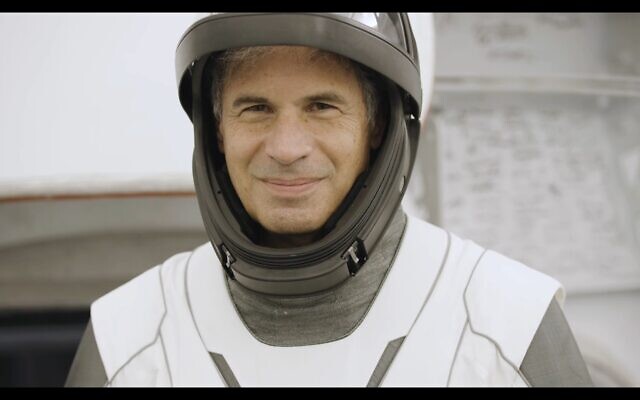 Israeli astronaut Eytan Stibbe. (Ori Burg)