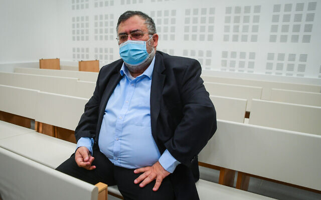 Likud MK David Bitan attends a hearing at the Lod District Court, on January 19, 2022. (Avshalom Sassoni/Flash90) Likud MK David Bitan attends a hearing at the Lod District Court, on January 19, 2022. (Avshalom Sassoni/Flash90)