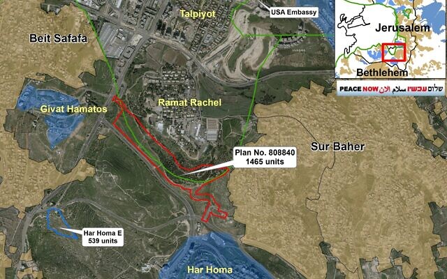 Sheikh jarrah map