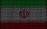Illustrative: An Iranian flag made from binary code. (Sergio Lacueva/iStock Photo by Getty Images)