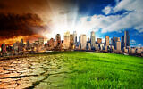 Illustrative: A city showing the effect of climate change. (BenGoode via  iStock by Getty Images)