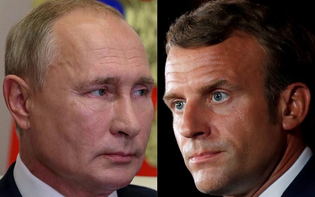 France: Putin told Macron that Russian forces won&amp;#39;t target Ukrainian  civilians | The Times of Israel